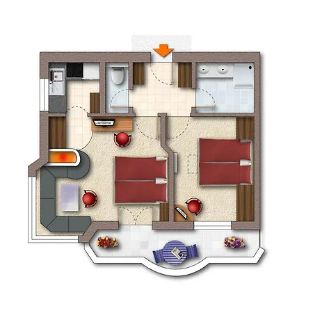 Boutique Appartments Gerlosperle גרלוס