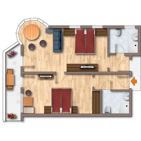 Boutique Appartments Gerlosperle Πανσιόν 4*