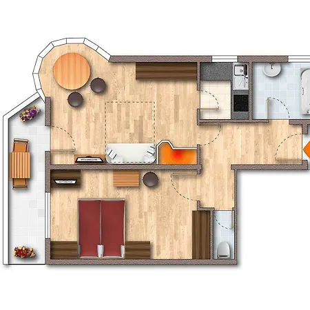 Boutique Appartments Gerlosperle بيت ضيافة 4*